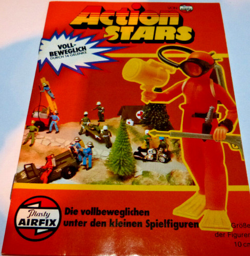 Plasty airfix action stars - plasty,