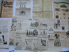 6 Kataloge Werbung Reklame