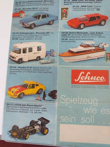 Alter schuco prospekt - schuco,