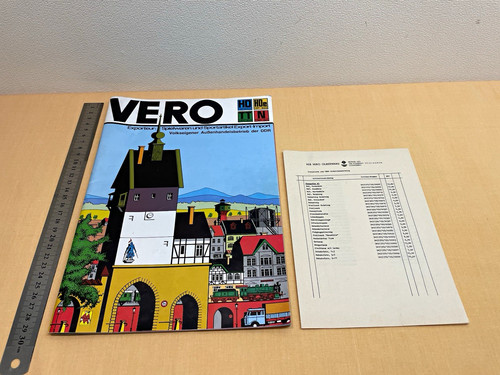 Vero katalog modellbahn - h0, tt